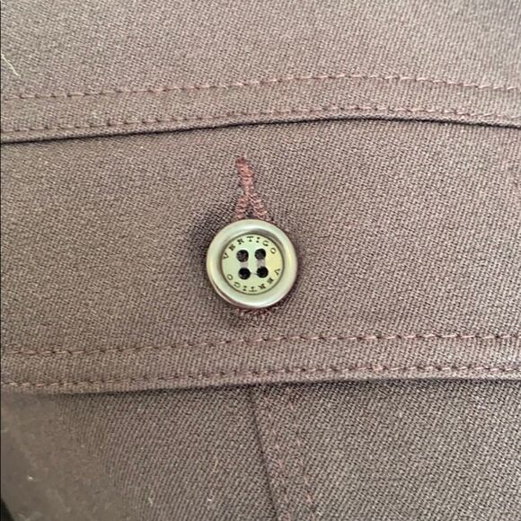 Vertigo Paris Embroidered Collared Blazer Bomber Jacket Eggplant Large‎ - Picture 11 of 16